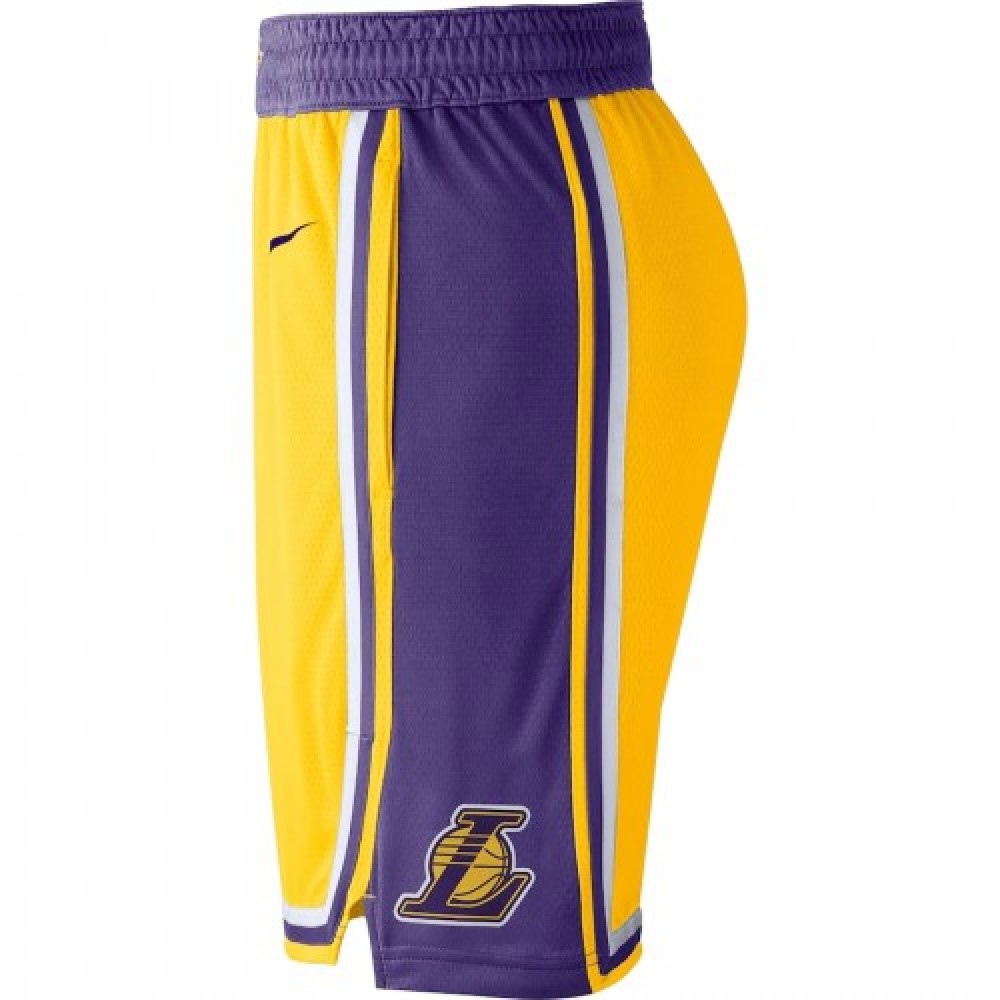 Men's Los Angeles Lakers Yellow NBA Swingman Short - Icon Edition-Pro Kit Vault | Brand New 26/27 Sports Jerseys